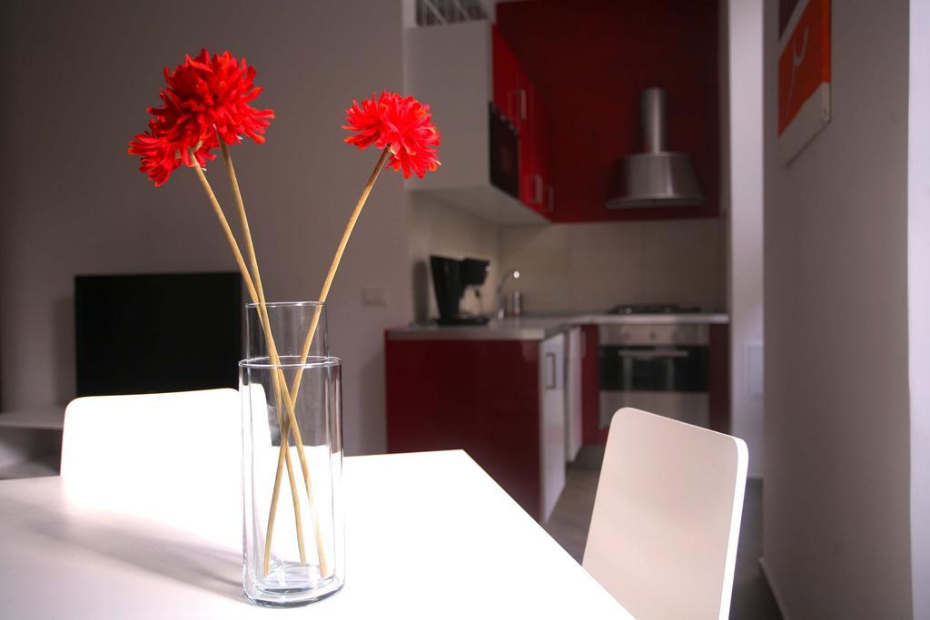 Red Flat In Rome Lägenhet Rum bild